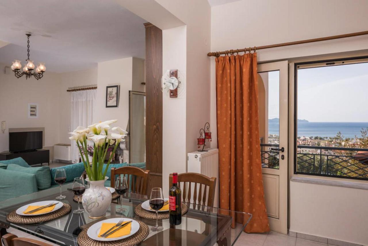 Seaview Villa Sofia ' Top destination ' Kíssamos Esterno foto
