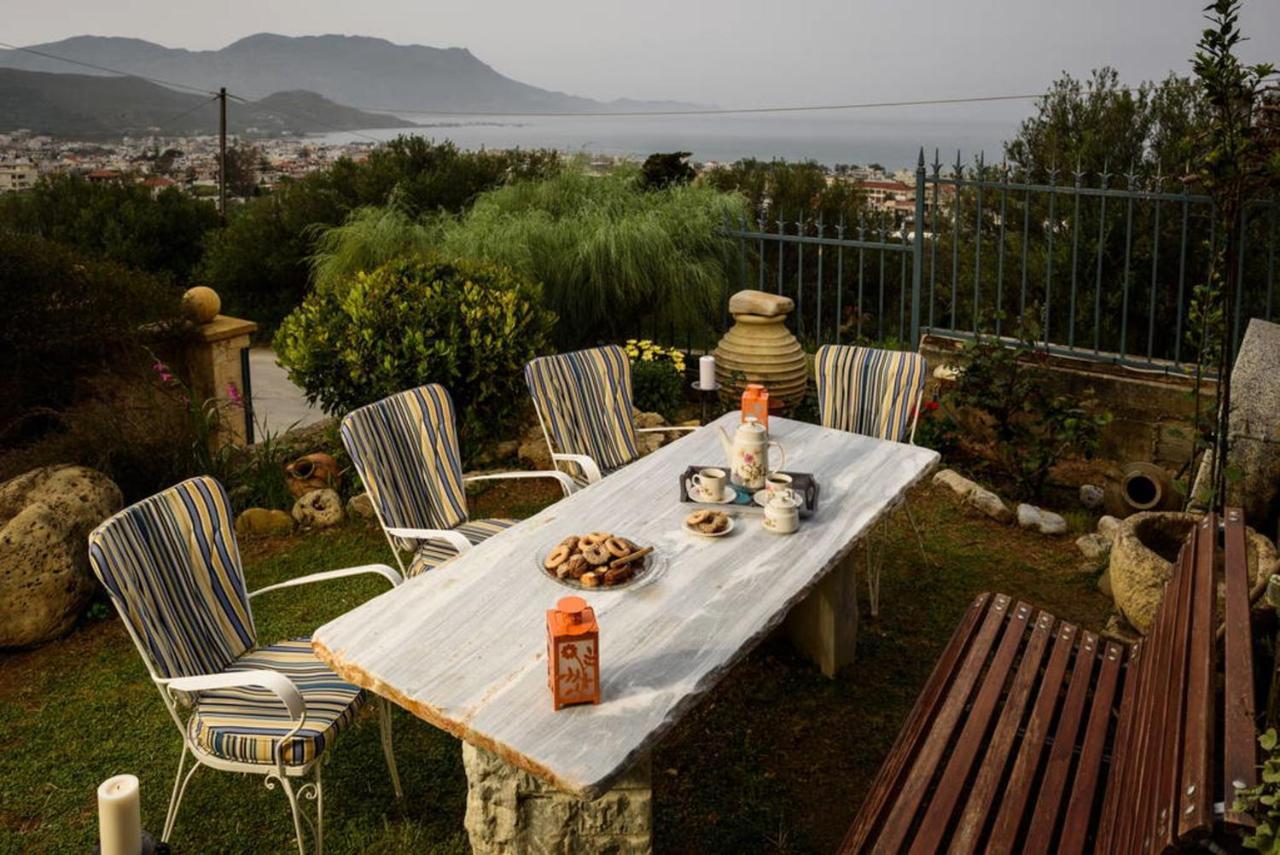 Seaview Villa Sofia ' Top destination ' Kíssamos Esterno foto